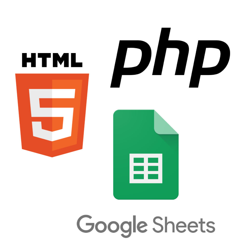 Html php google sheets